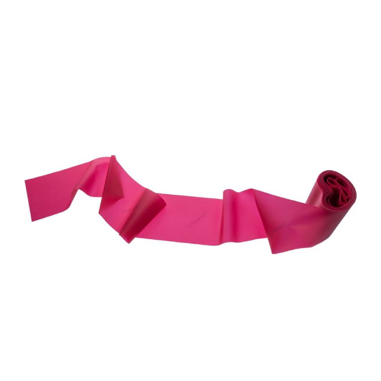 MED70-Red Latex Free Exercise Band 50 Metre Roll
